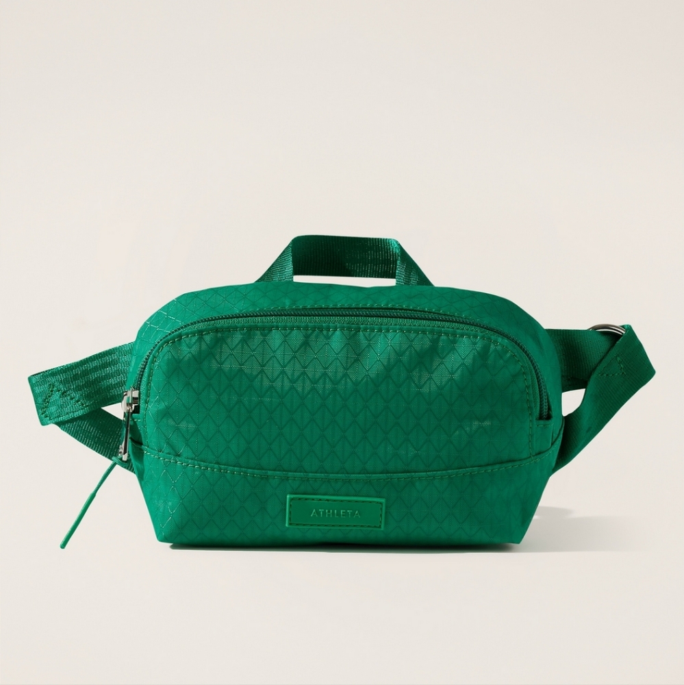 Athleta Excursion Mini Belt Bag - Waist Bag - Brand new Green Nwot